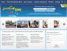 Tablet Screenshot of locationbank.com